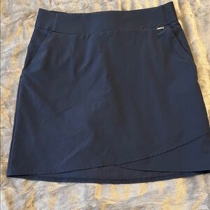 Navy Blue Womens gym shark skirt size XS
